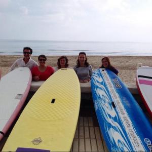 Experiencia arroceando empezamos con paddle surf